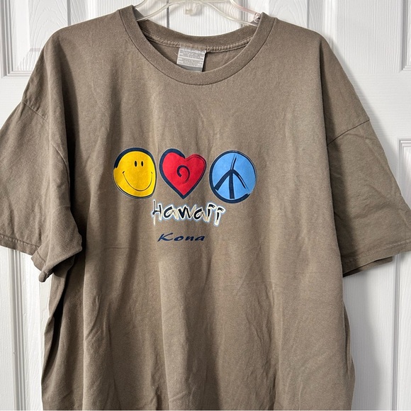 Vintage Men’s T Shirt Hawaii Kona XXL Cotton Made in Mexico Graphic Short Sleeve - Picture 3 of 10